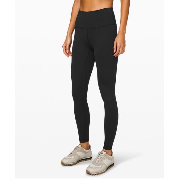 lululemon athletica Pants - LULULEMON BLACK LEGGINGS HIGH RISE SIZE 10
